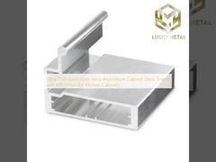 Ultra-Thin Aluminum Alloy Aluminium Cabinet Door Frame with Mill Finish for Kitchen Cabinets