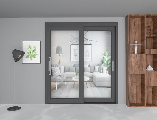 Sliding Timber Aluminium Fabrication Doors And Windows With Screen Dustproof