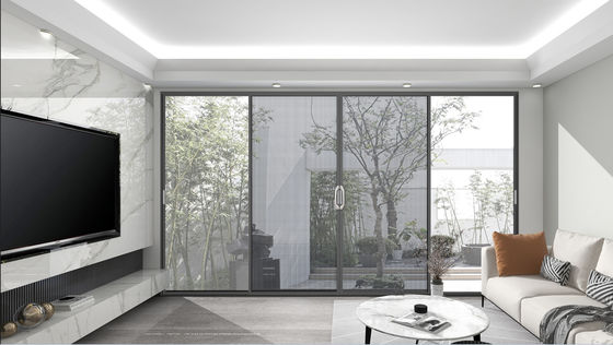 Sliding Timber Aluminium Fabrication Doors And Windows With Screen Dustproof