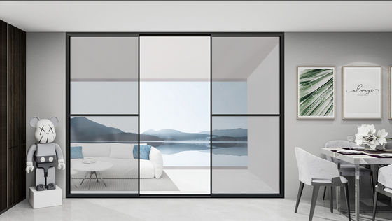 Sliding Timber Aluminium Fabrication Doors And Windows With Screen Dustproof