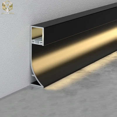 CE Certified Aluminum Floor Transition Molding 2400mm For Office Renovation