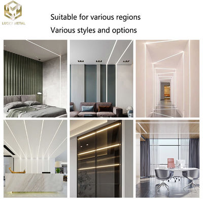 Led Strip Aluminum Channel Profile Wall Decoration Lighting Profile