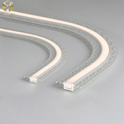 ​Flexible Aluminium LED Channel Profile Bendable Design UV-Resistant Finish