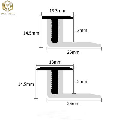 OEM Floor System Aluprofile Aluminum Angle Profiles Trim