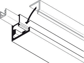 T3-T8 6005 Aluminium Door Frame Profile Customized Color
