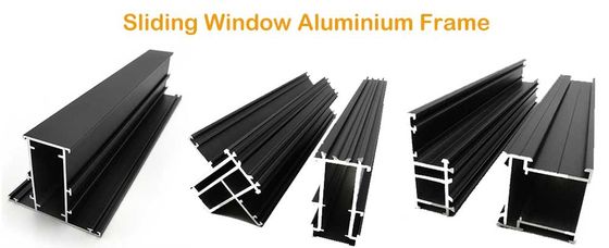 Customized Aluminum Profile Door Frame Extrusions For Sliding Window