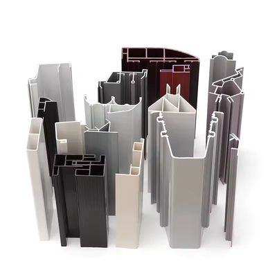 Electroplating 6000 Aluminium Profile Glass Door for Windows OEM