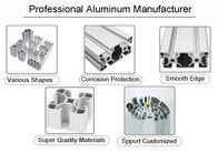 Lightweight Aluminum T Slot Profile Extrusion 40x40 6063 ODM