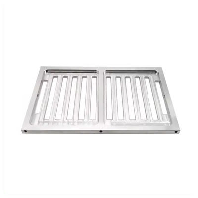 Precision Engineered CNC Aluminium Parts Machined Alu Extrusion