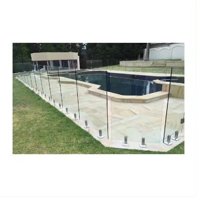 Outdoor Deck Aluminium And Glass Balustrades Frameless