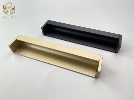 Aluminum Metal Drawer Edge Pull Handles