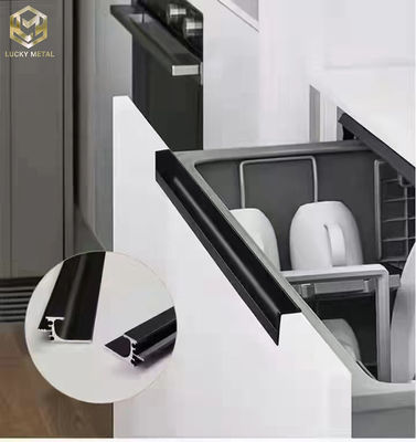 Topcent Kitchen Cabinet Hidden Handle Pull Handle Aluminium Profile Aluminum Furniture Handle