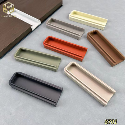 ​Aluminium Cabinet Handles Round Edges Child-Safe For Home Use