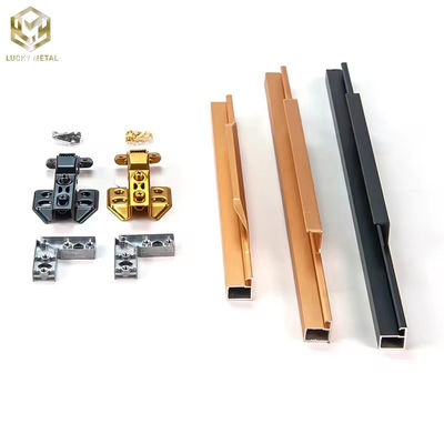 Custom Designed Drawings Good Price Kitchen Cabinet Handle Hardware Profile Construction Application Origin From Vietnam