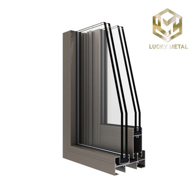 Aluminium Window Profiles  T5 Temper Services Manufactured 90 Series