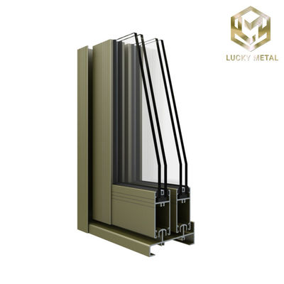 Aluminium Window Profiles  T5 Temper Services Manufactured 90 Series